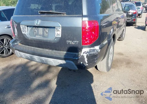 2004 Honda Pilot Ex-L from USA, damaged, VIN 2HKYF18584H601219